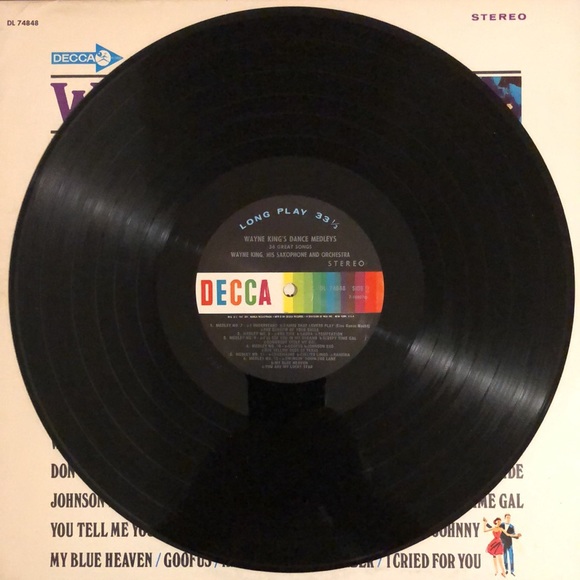 Wayne King ...King's Dance Medleys Vinyl Lp - Picture 6 of 6